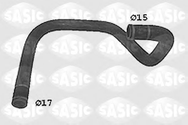 Патрубок радиатора SASIC SWH0379