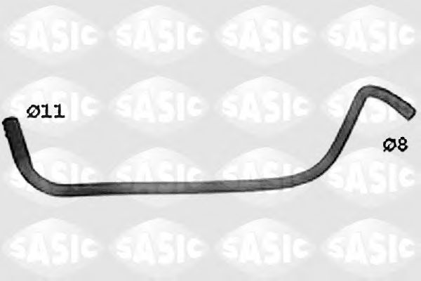 Патрубок радиатора SASIC SWH0387
