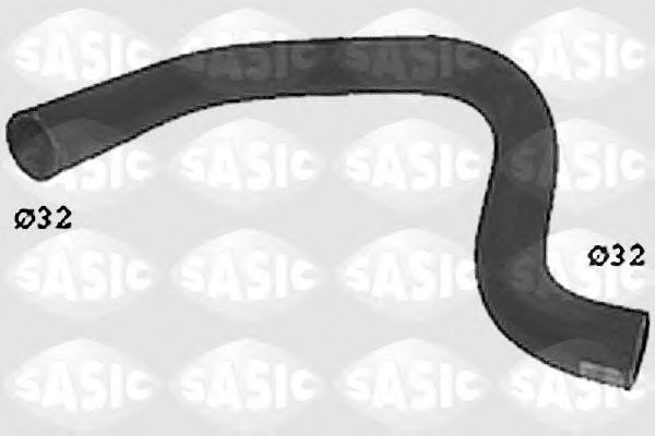 Патрубок радиатора SASIC SWH0415