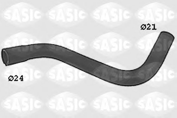 Патрубок радиатора SASIC SWH0465