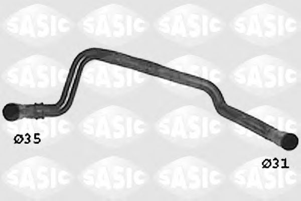 Патрубок радиатора SASIC SWH0466
