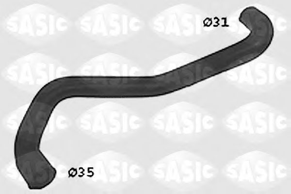 Патрубок радиатора SASIC SWH0467