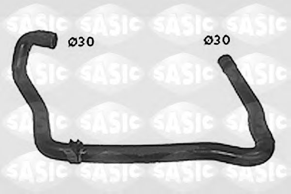 Патрубок радиатора SASIC SWH0484