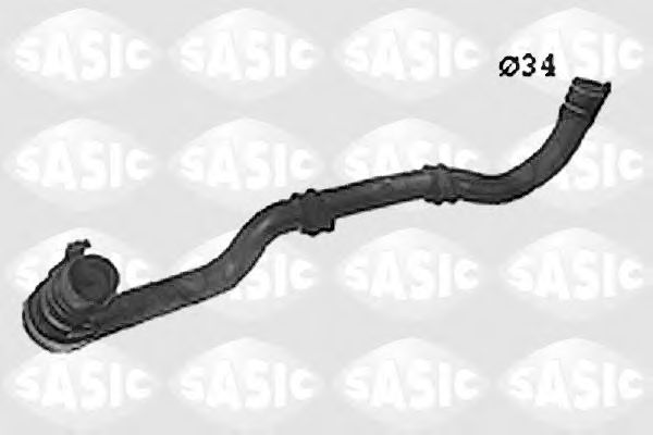 Патрубок радиатора SASIC SWH0486