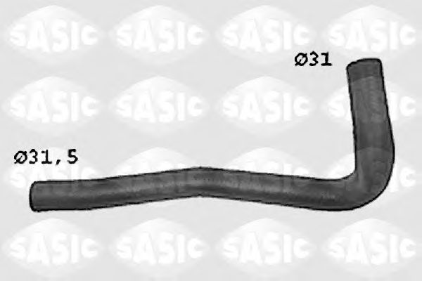Патрубок радиатора SASIC SWH4214
