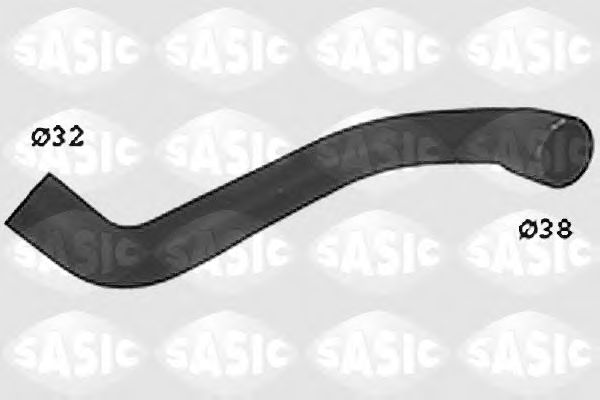 Патрубок радиатора SASIC SWH4228