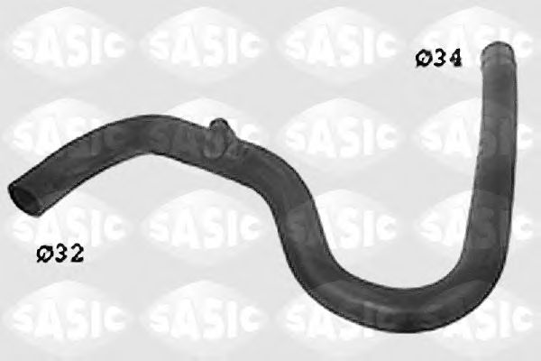 Патрубок радиатора SASIC SWH4251