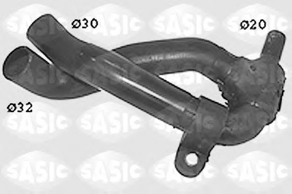 Патрубок радиатора SASIC SWH4260