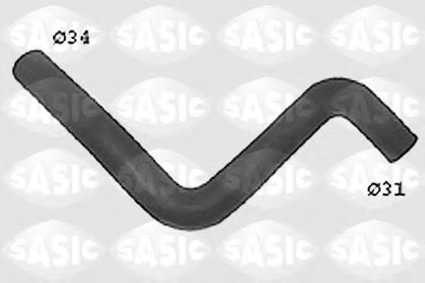 Патрубок радиатора SASIC SWH4281