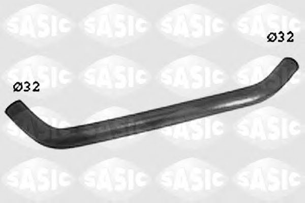 Патрубок радиатора SASIC SWH6598