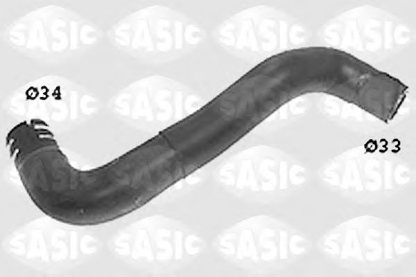Патрубок радиатора SASIC SWH6618