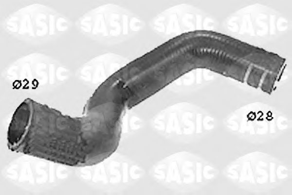 Патрубок радиатора SASIC SWH6623