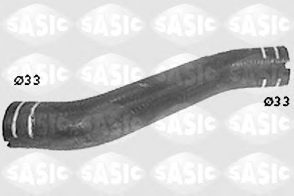 Патрубок радиатора SASIC SWH6624