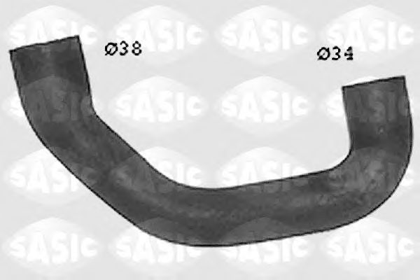 Патрубок радиатора SASIC SWH6714