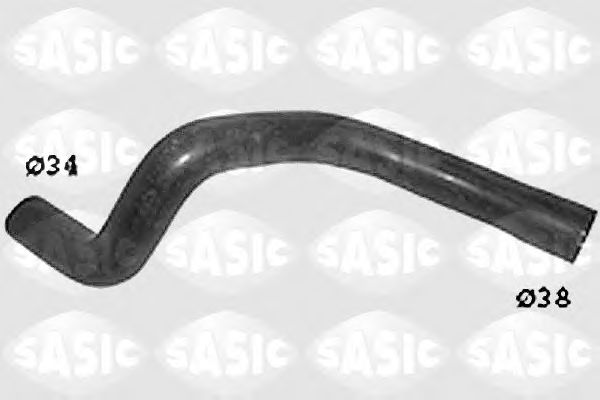 Патрубок радиатора SASIC SWH6721