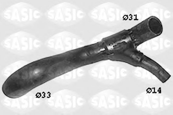 Патрубок радиатора SASIC SWH6747