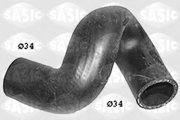 Патрубок радиатора SASIC SWH6748