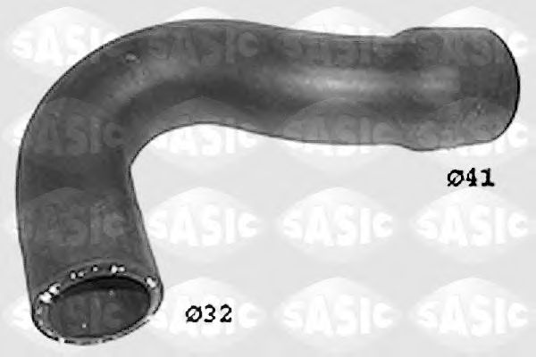 Патрубок радиатора SASIC SWH6752