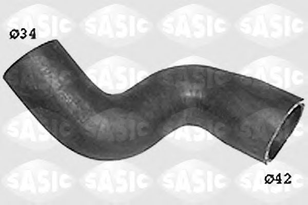 Патрубок радиатора SASIC SWH6753