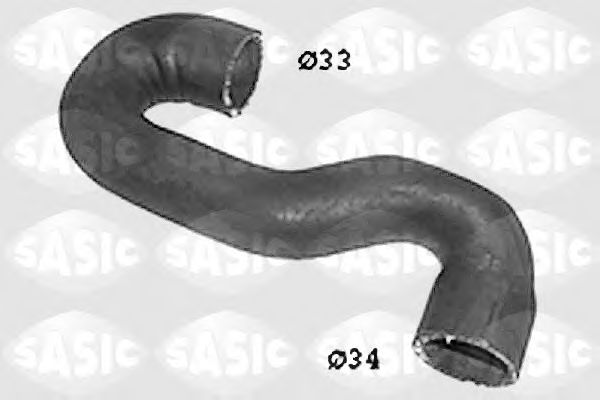 Патрубок радиатора SASIC SWH6755