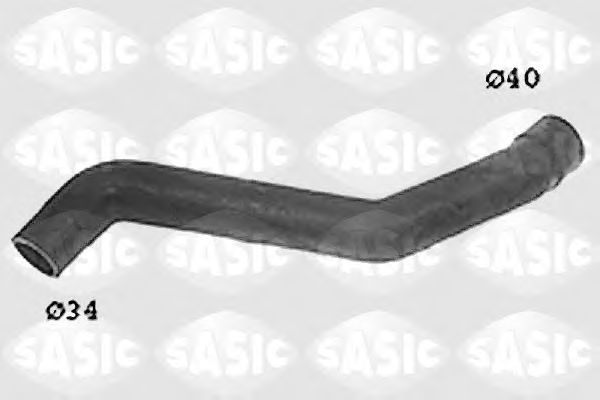 Патрубок радиатора SASIC SWH6761