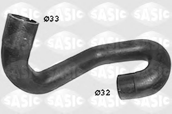 Патрубок радиатора SASIC SWH6775