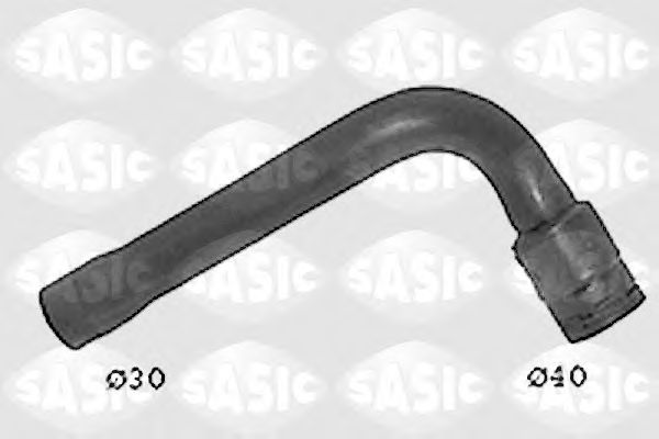 Патрубок радиатора SASIC SWH6834