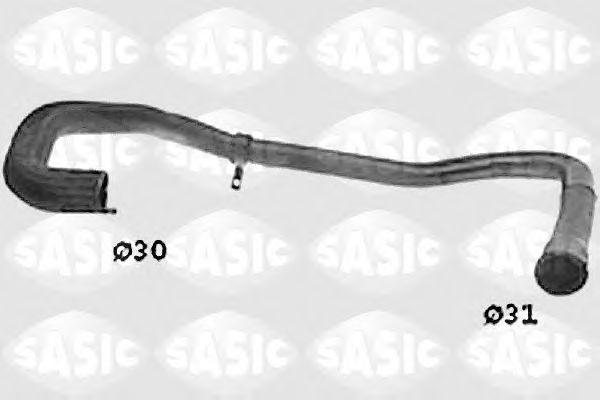 Патрубок радиатора SASIC SWH0293