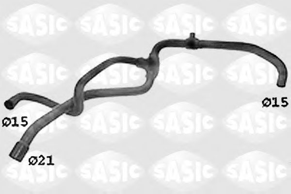 Патрубок радиатора SASIC SWH0353