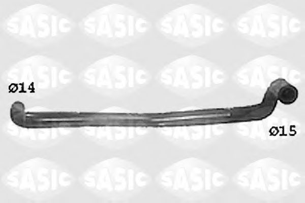 Патрубок радиатора SASIC SWH0363