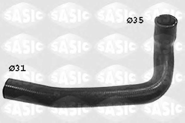 Патрубок радиатора SASIC SWH0406