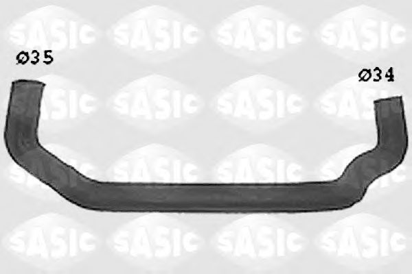 Патрубок радиатора SASIC SWH0463