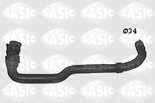 Патрубок радиатора SASIC SWH0487