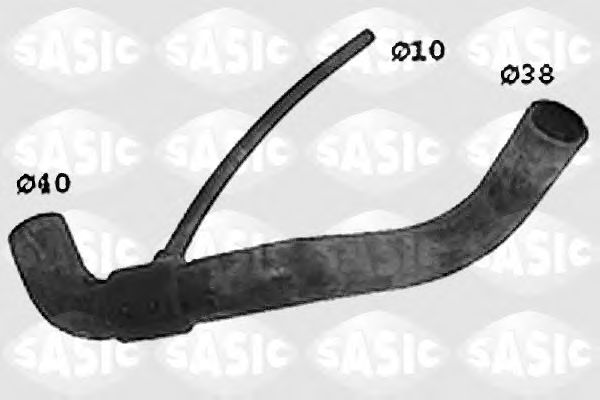 Патрубок радиатора SASIC SWH4186