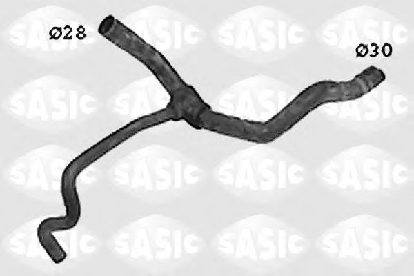Патрубок радиатора SASIC SWH4192