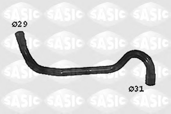 Патрубок радиатора SASIC SWH4203