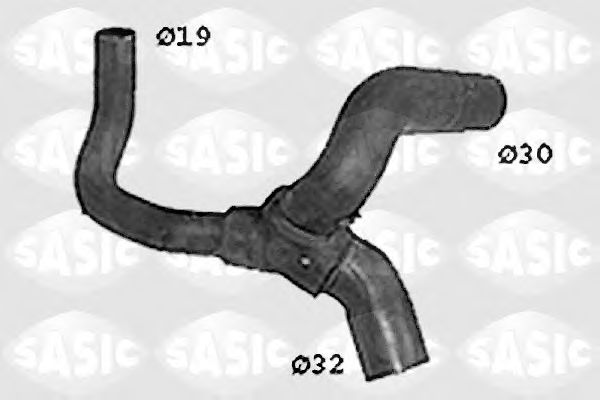 Патрубок радиатора SASIC SWH4280