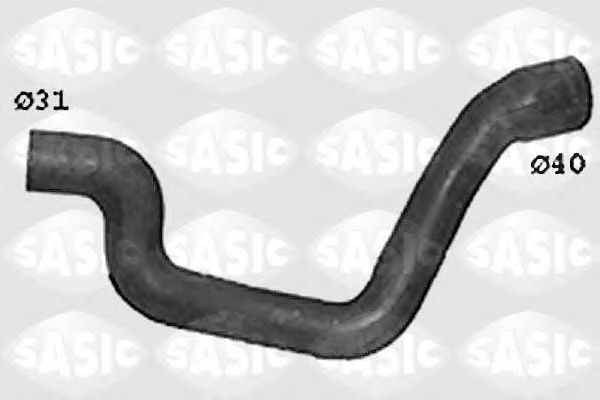 Патрубок радиатора SASIC SWH4286
