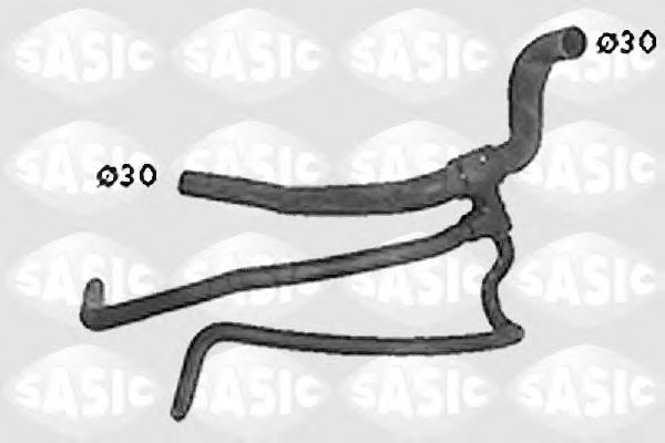 Патрубок радиатора SASIC SWH4291