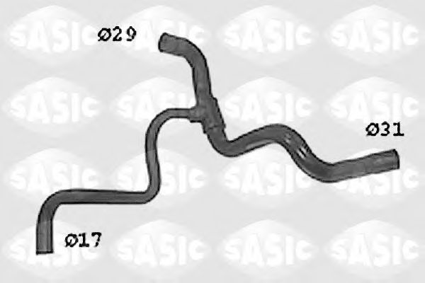 Патрубок радиатора SASIC SWH4295