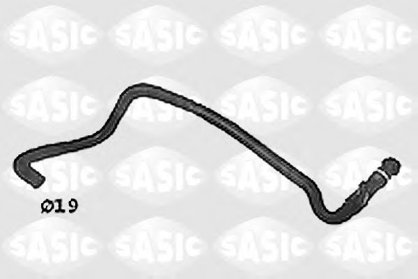 Патрубок радиатора SASIC SWH4304