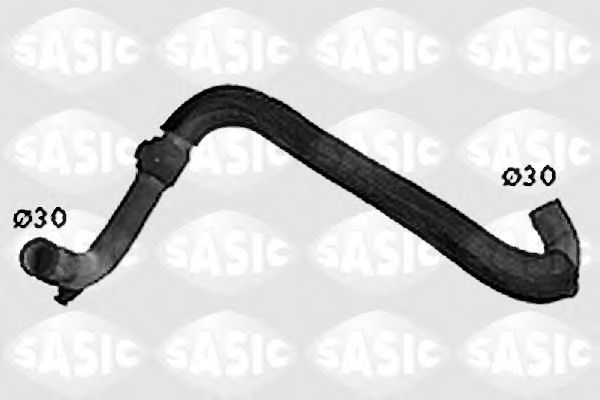 Патрубок радиатора SASIC SWH4309