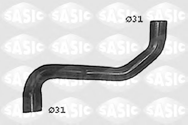 Патрубок радиатора SASIC SWH4314