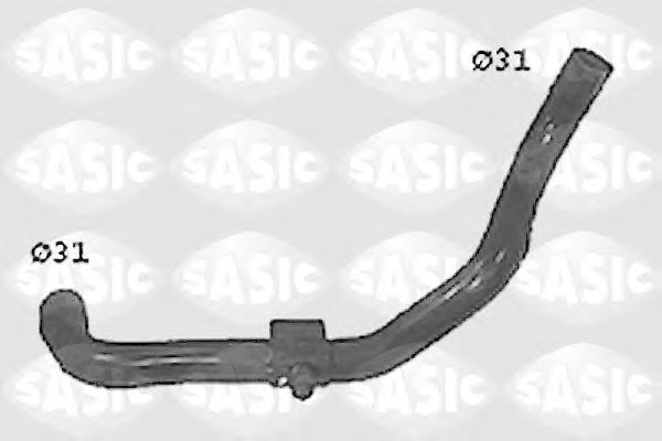 Патрубок радиатора SASIC SWH4332
