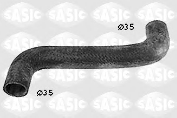 Патрубок радиатора SASIC SWH6711
