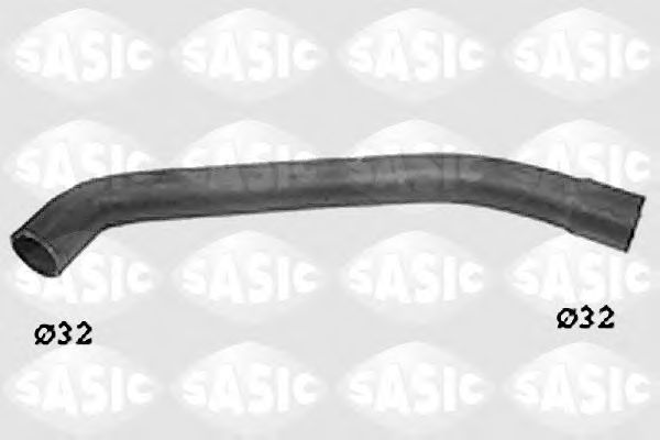 Патрубок радиатора SASIC SWH6784