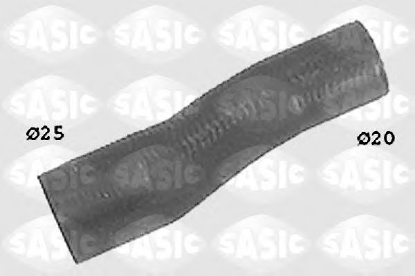 Патрубок радиатора SASIC SWH6794