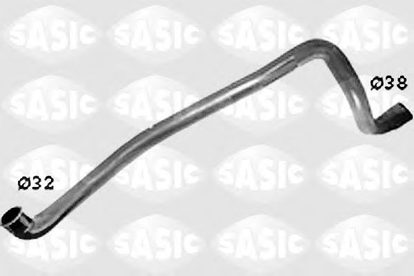 Патрубок радиатора SASIC SWH6795
