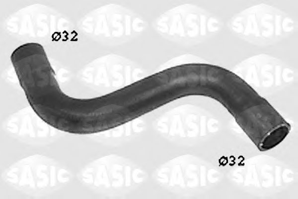 Патрубок радиатора SASIC SWH6806