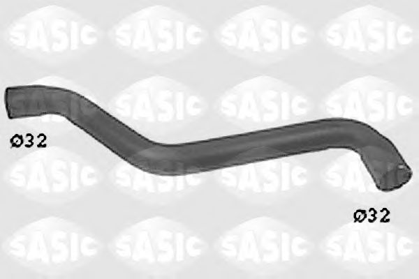 Патрубок радиатора SASIC SWH6809